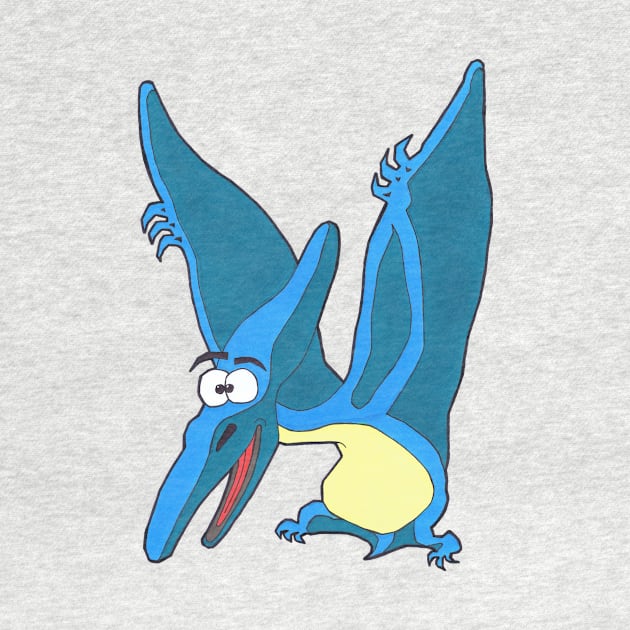 Terence the Pterodactyl (dinosaur No3) by SpencerHart